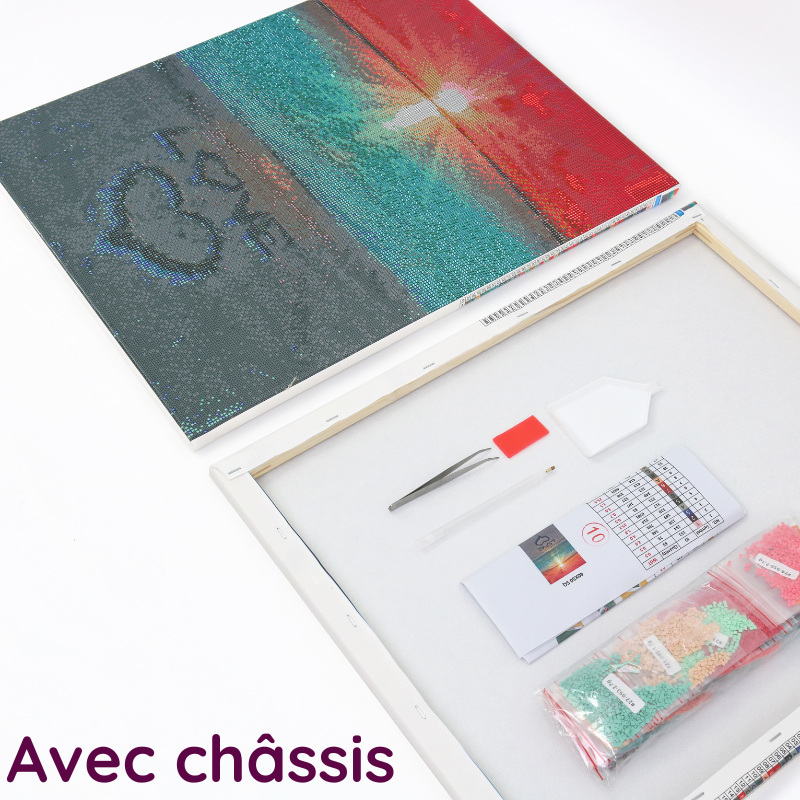 Broderie Diamant - Château Guimauve