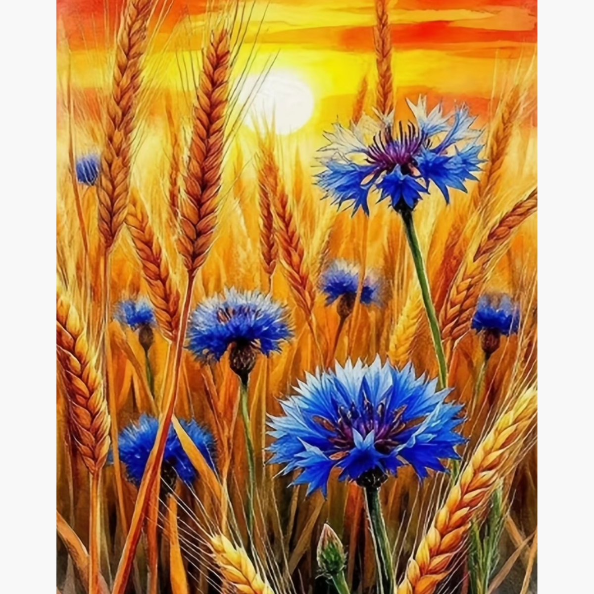 Kit Diamond Painting – Champ de blé | LETERNEL