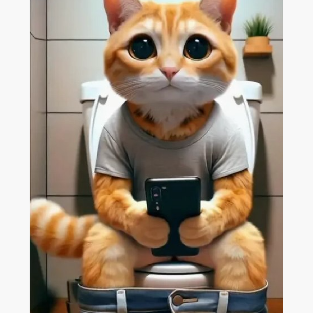 Broderie Diamant - Chat ado