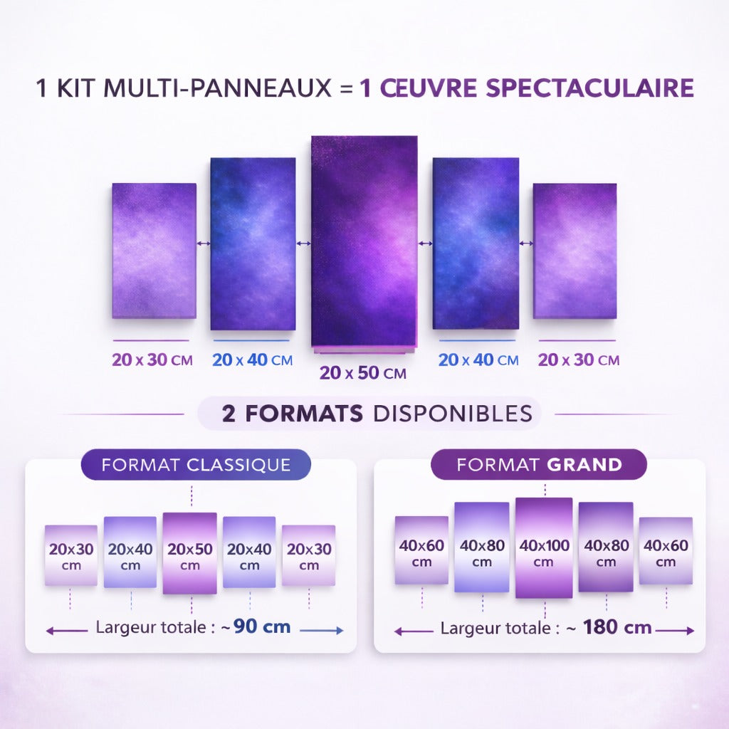 Broderie Diamant - Multi panel - Love