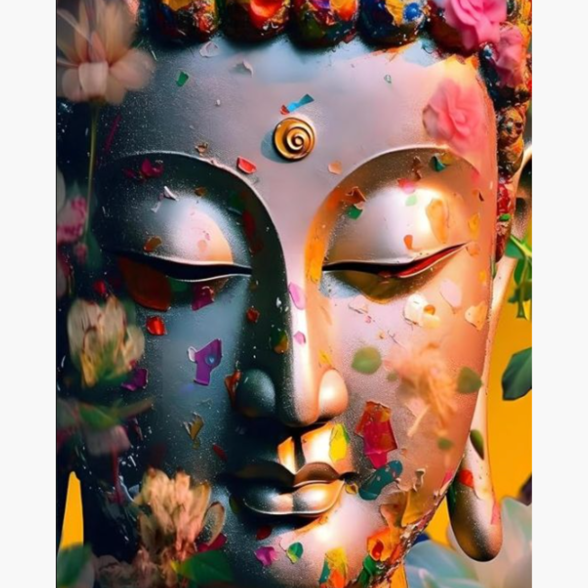 Broderie Diamant - Image Bouddha