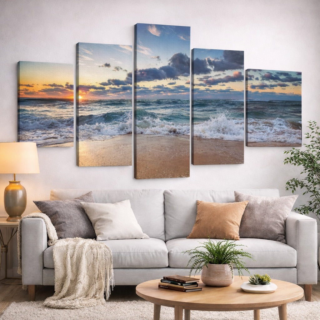 Broderie Diamant - Multi panel - Océan