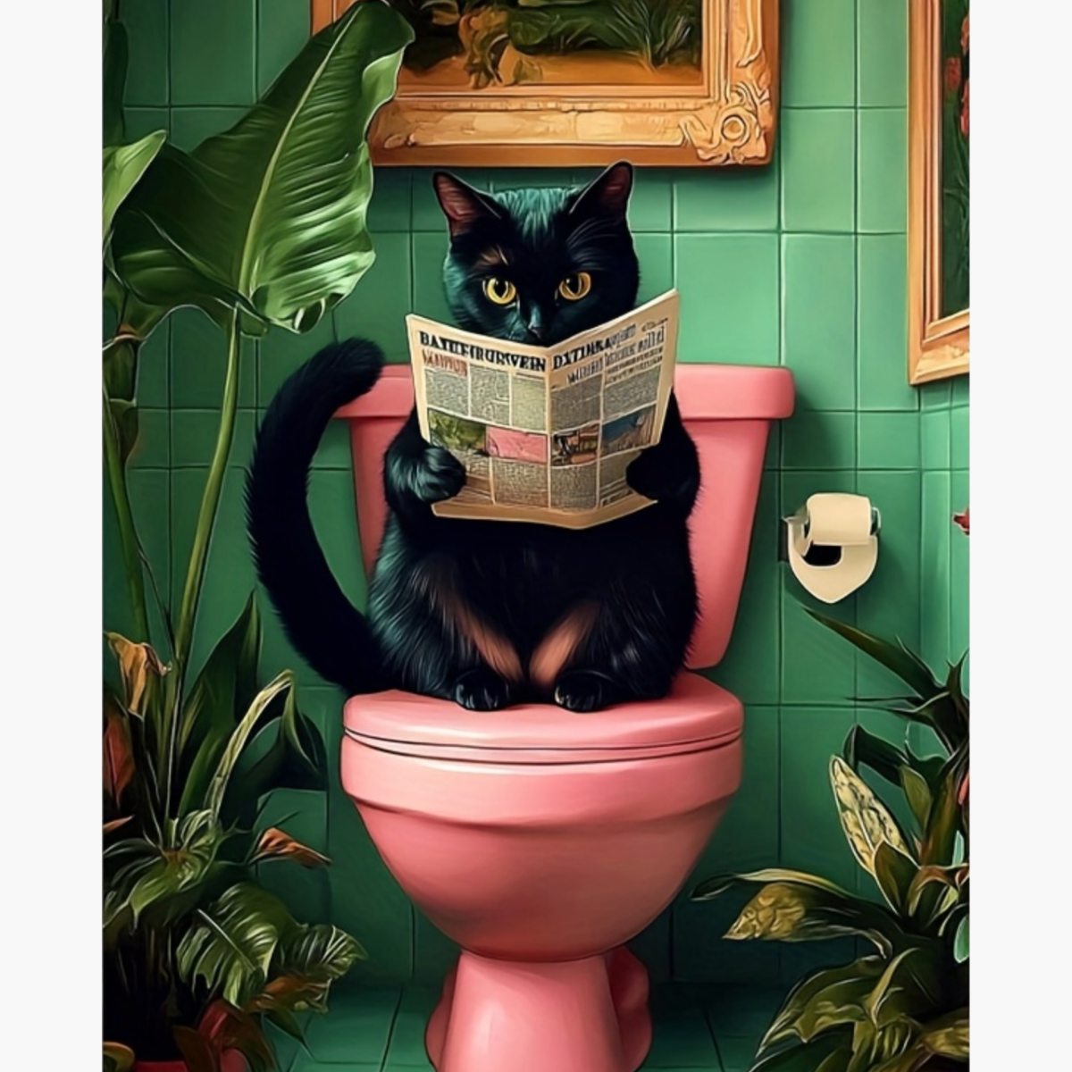 Broderie Diamant - Pause chat