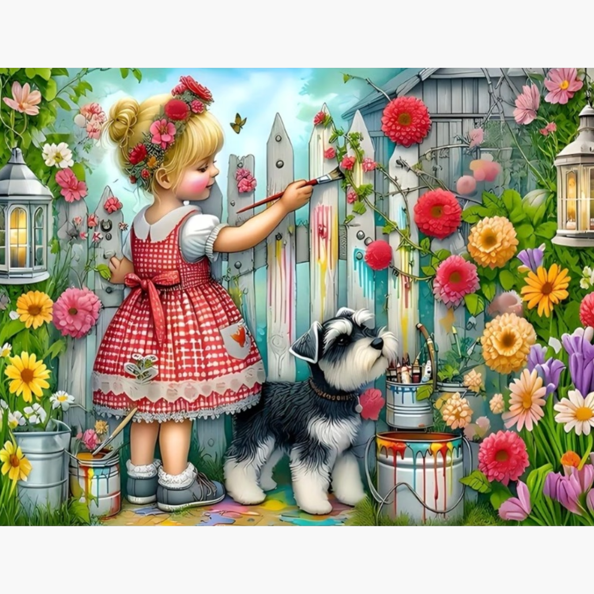 Kit Diamond Painting – Peinture barrière | LETERNEL