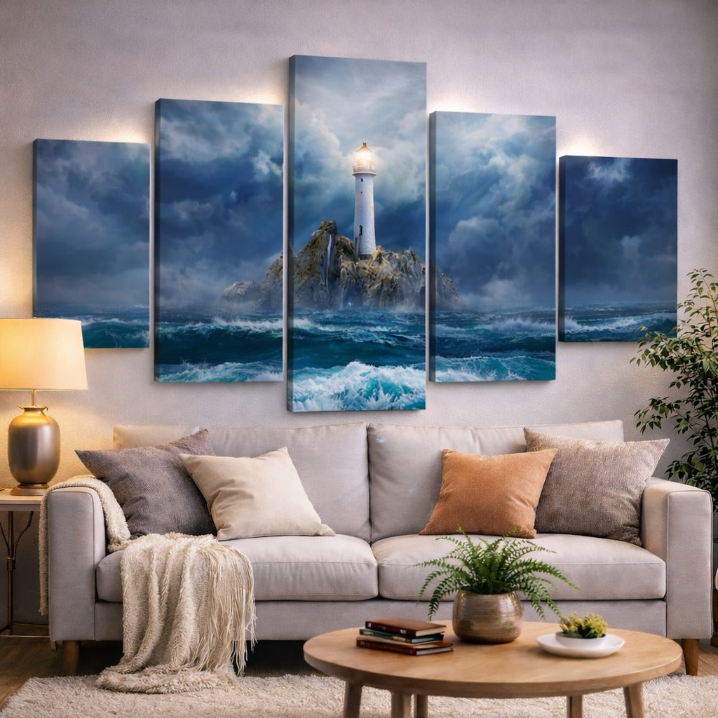 Broderie Diamant - Multi panel - Phare