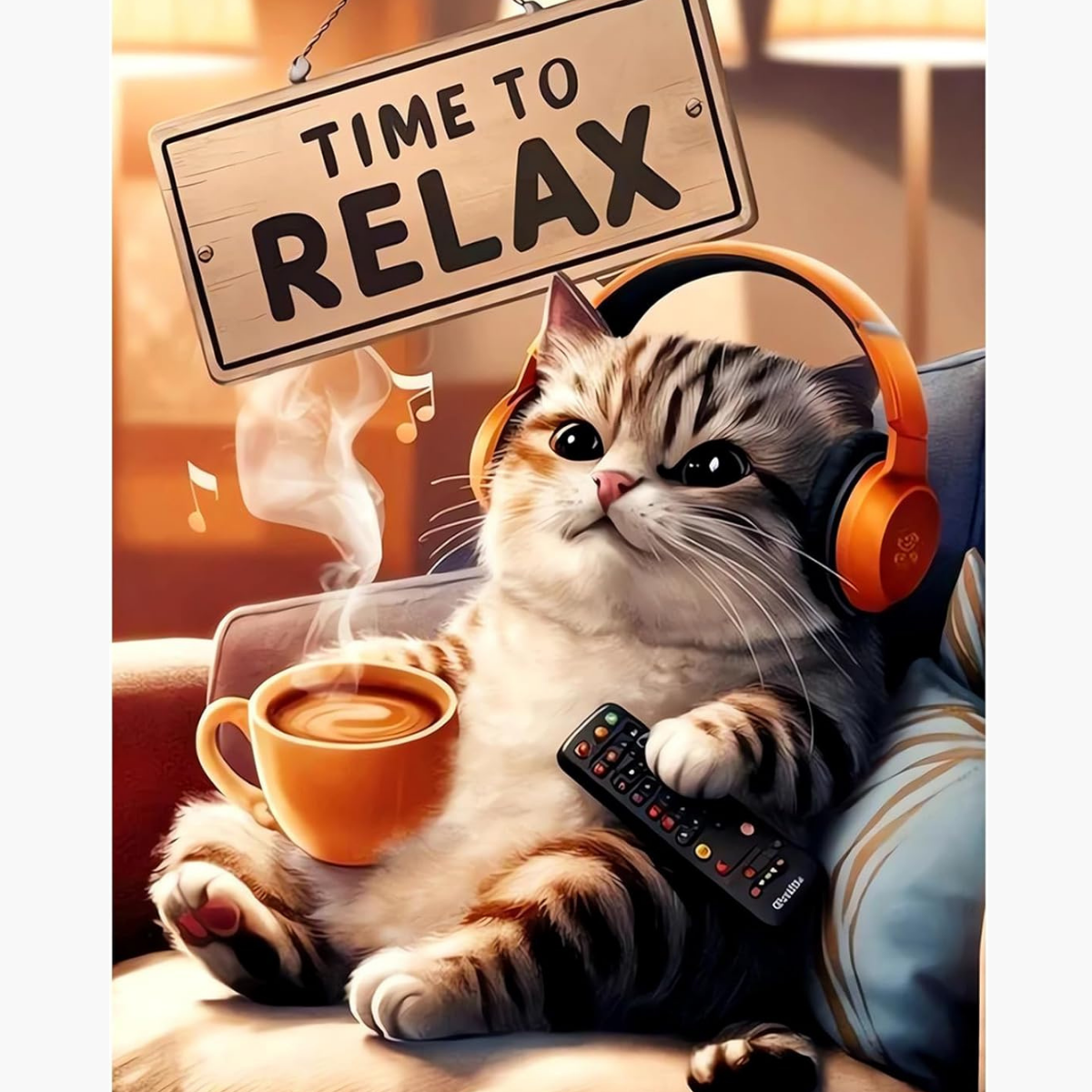 Broderie Diamant - Relaxation