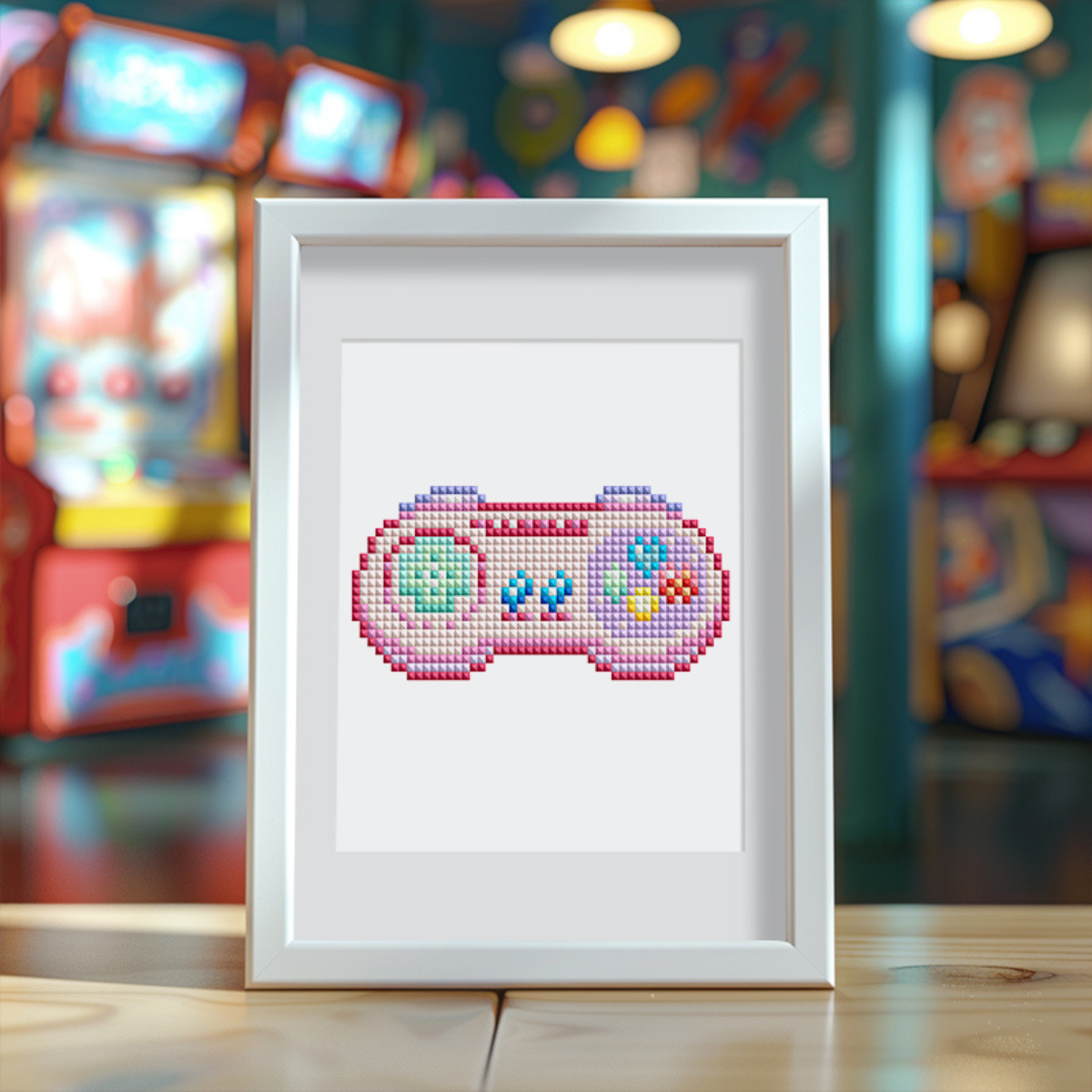 Mini broderie diamant x12 - Rétro