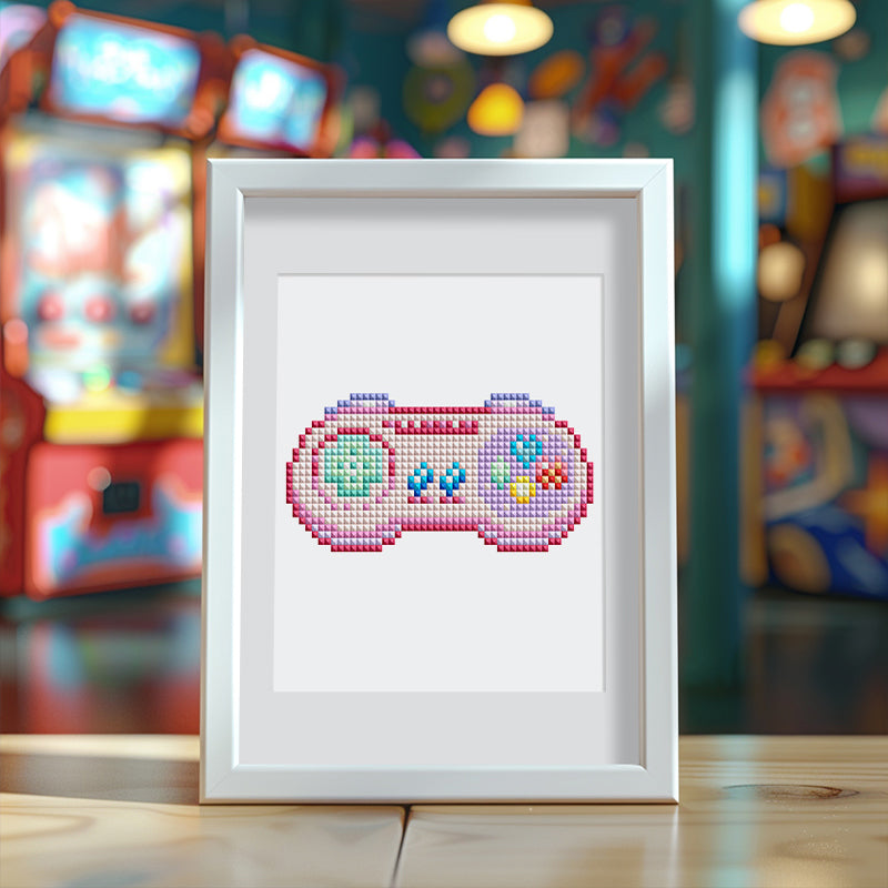 Mini broderie diamant x12 - Rétro