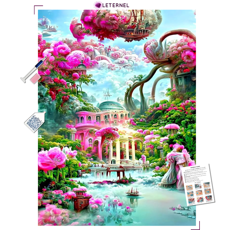 Broderie Diamant - Monde fantastique