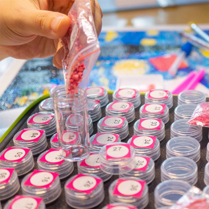 ranger vos perles restantes