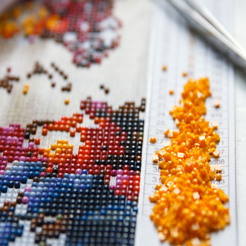 Diamond painting