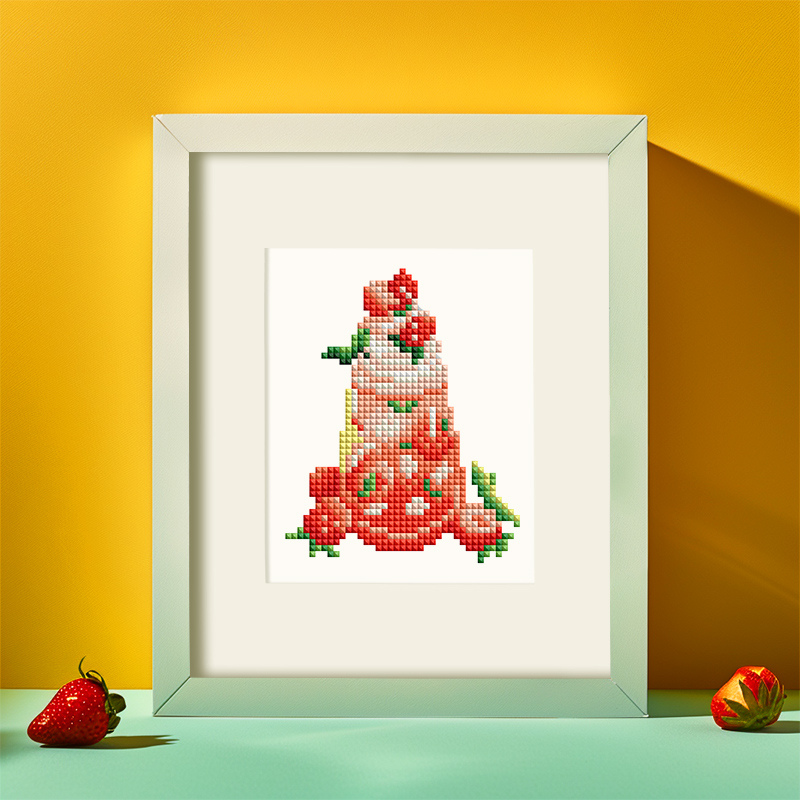 Mini broderie diamant x12 - Cocktails