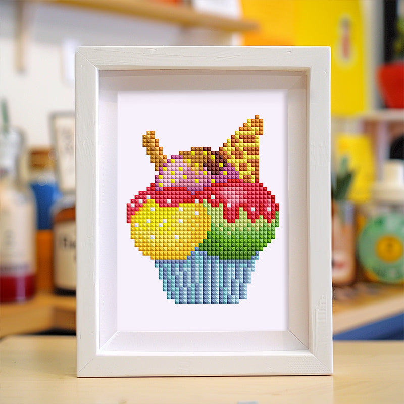 Mini broderie diamant x12 - Desserts