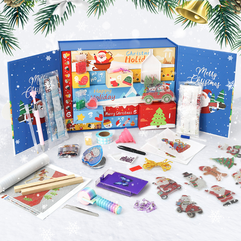 Calendrier de l’Avent – Édition 12 Jours (Broderie Diamant)