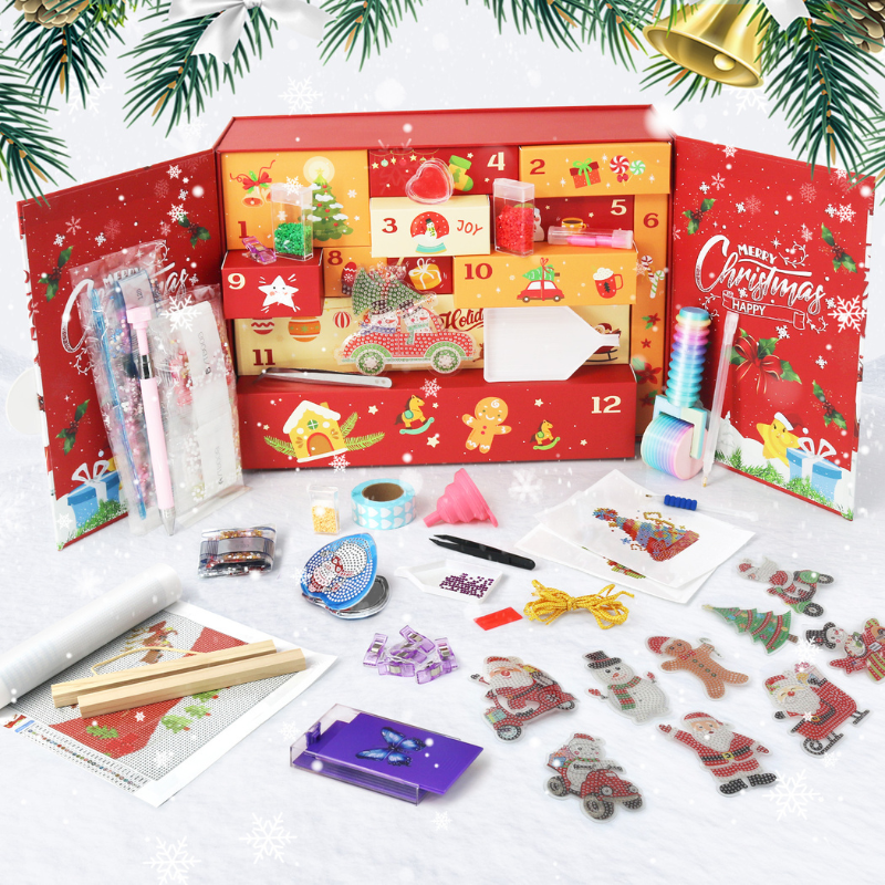 Calendrier de l’Avent – Édition 12 Jours (Broderie Diamant)
