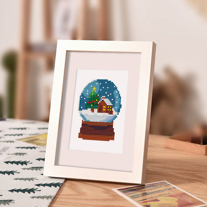 Mini broderie diamant x6 - Noël