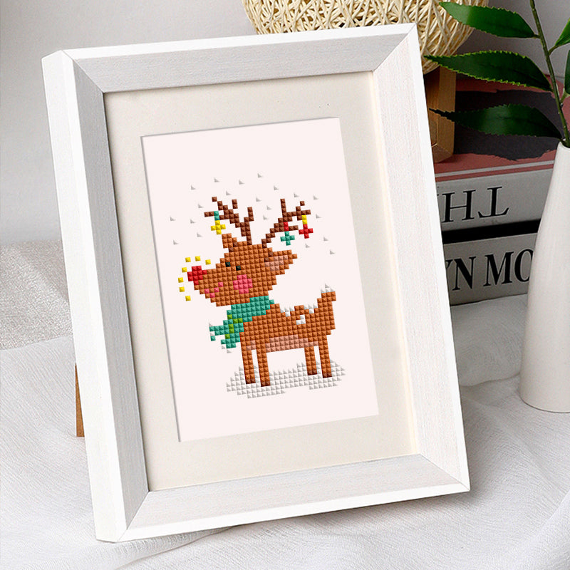 Mini broderie diamant x6 - Noël