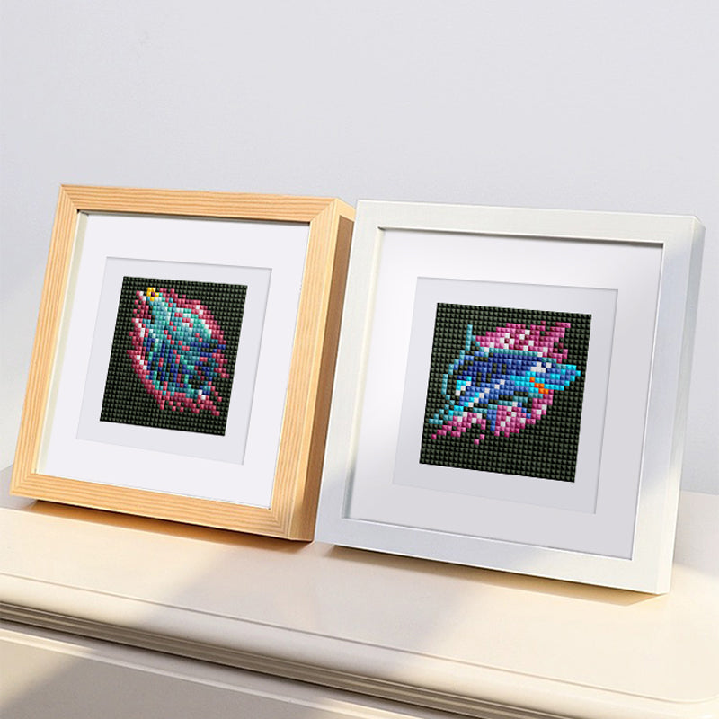 Mini broderie diamant x12 - Animaux