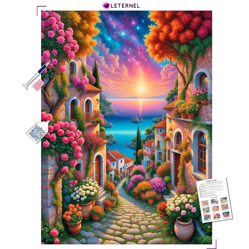 Broderie Diamant - Allée fantastique