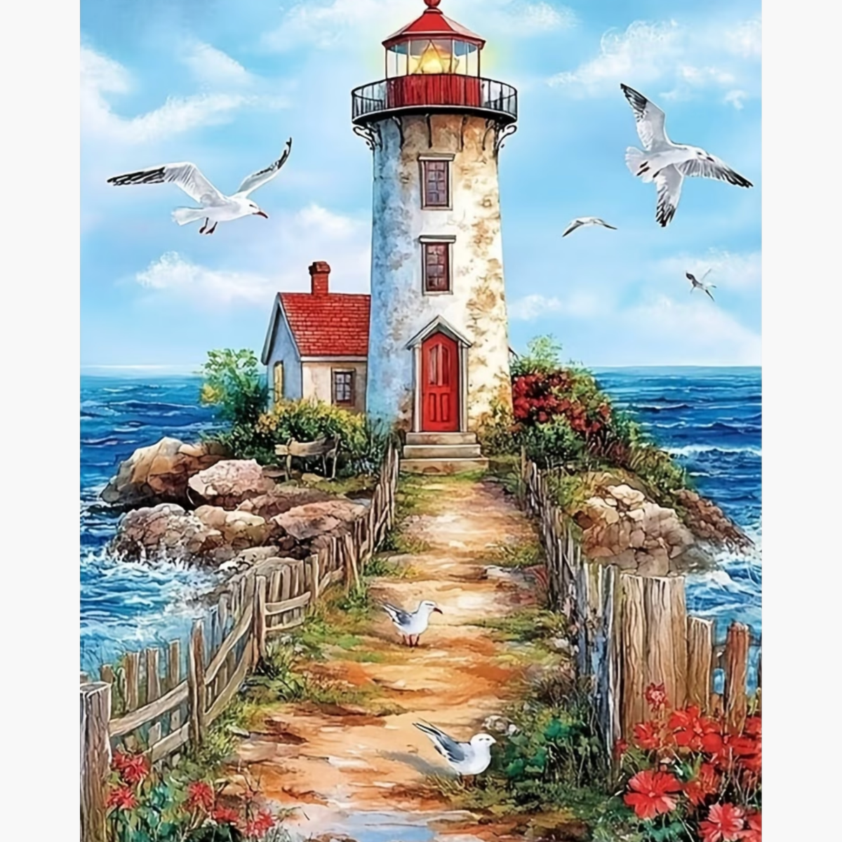 Broderie Diamant - Allée phare