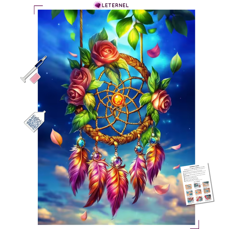 Broderie Diamant - Attrape-Rêve Ciel