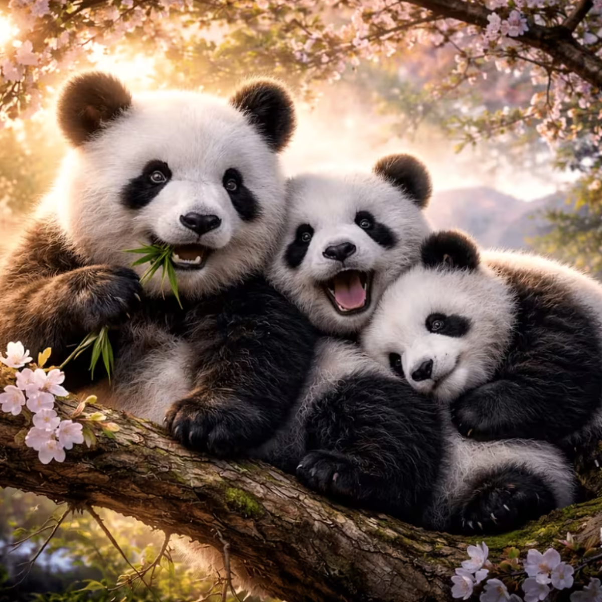 Broderie Diamant - Bonheur panda