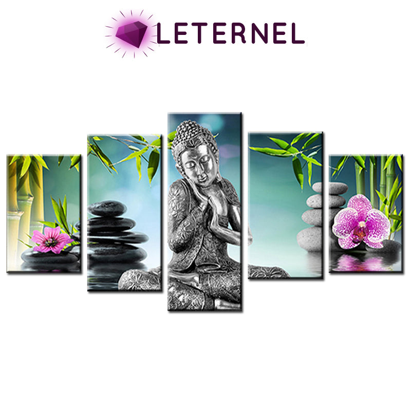 Broderie Diamant - Multi panel - Bouddha