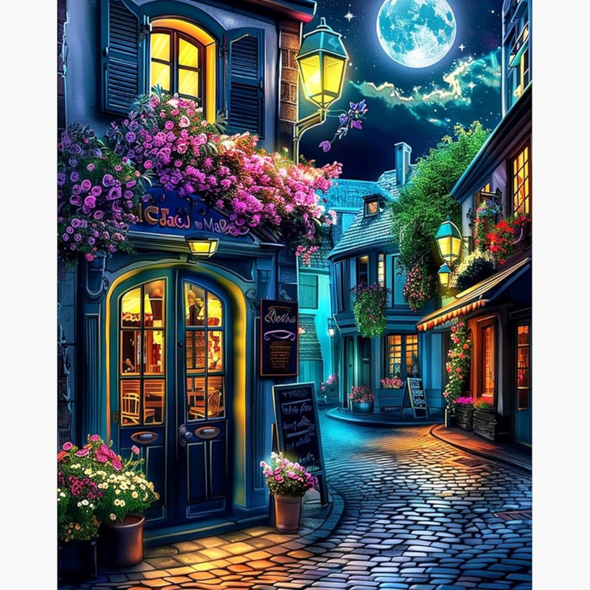 Broderie Diamant - Café village