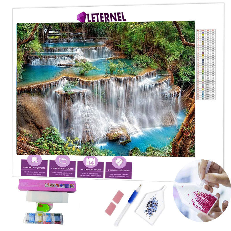 Broderie Diamant - Cascades