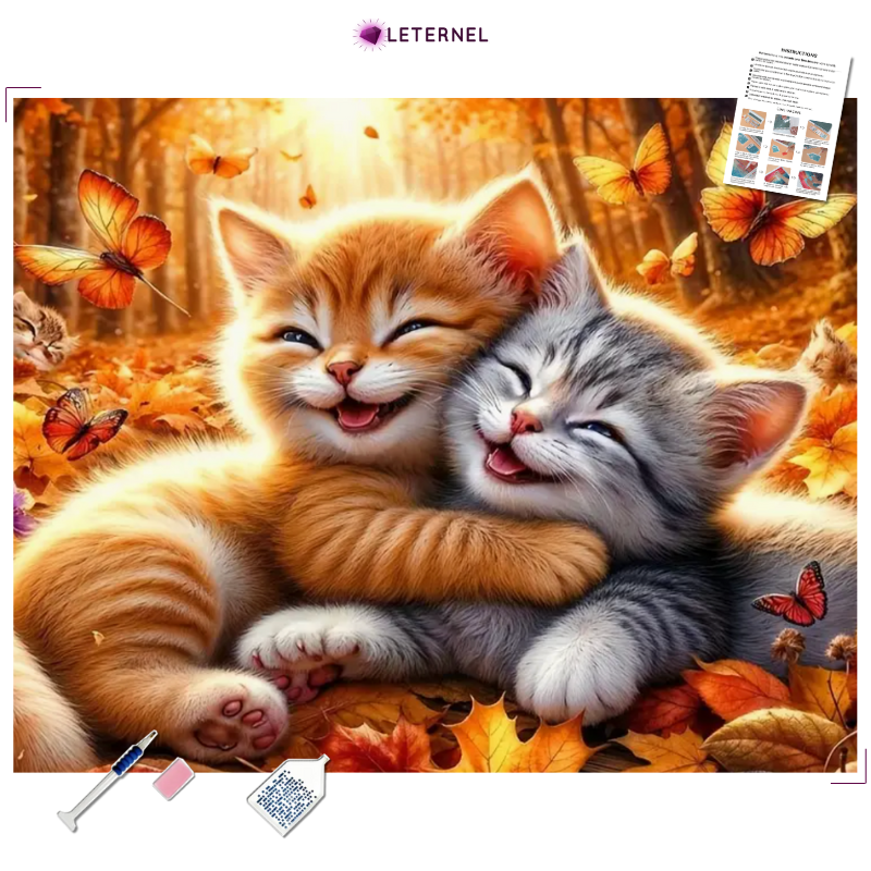 Broderie Diamant - Chatons automne