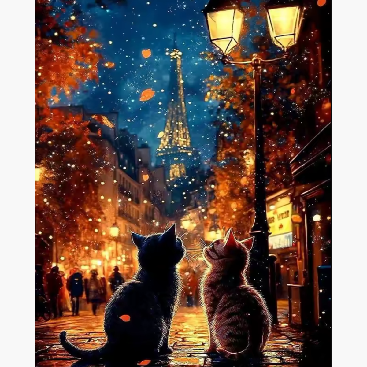 Broderie Diamant - Chatons romantiques