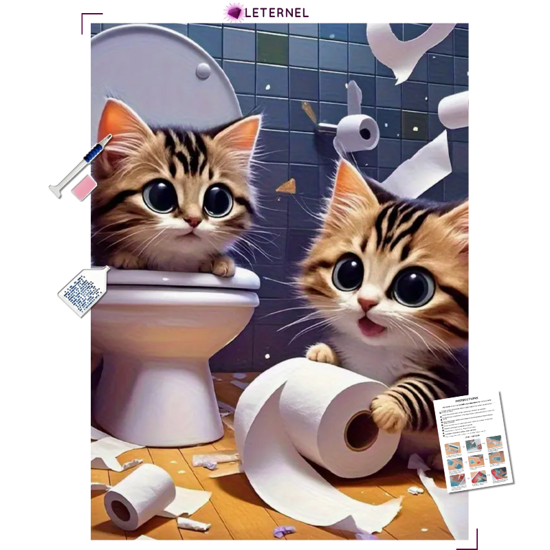 Broderie Diamant - Chatons toilettes