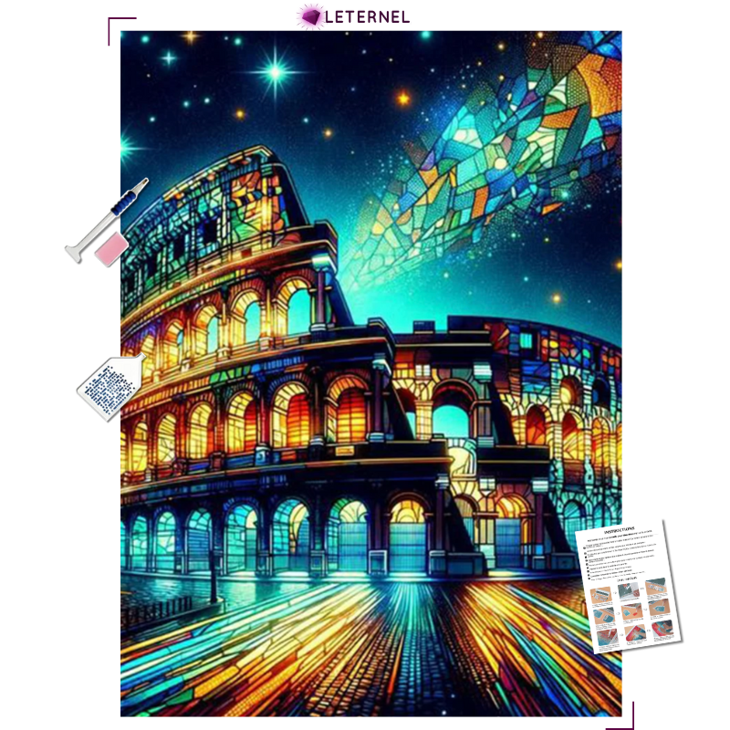 Broderie Diamant - Peinture Colisée