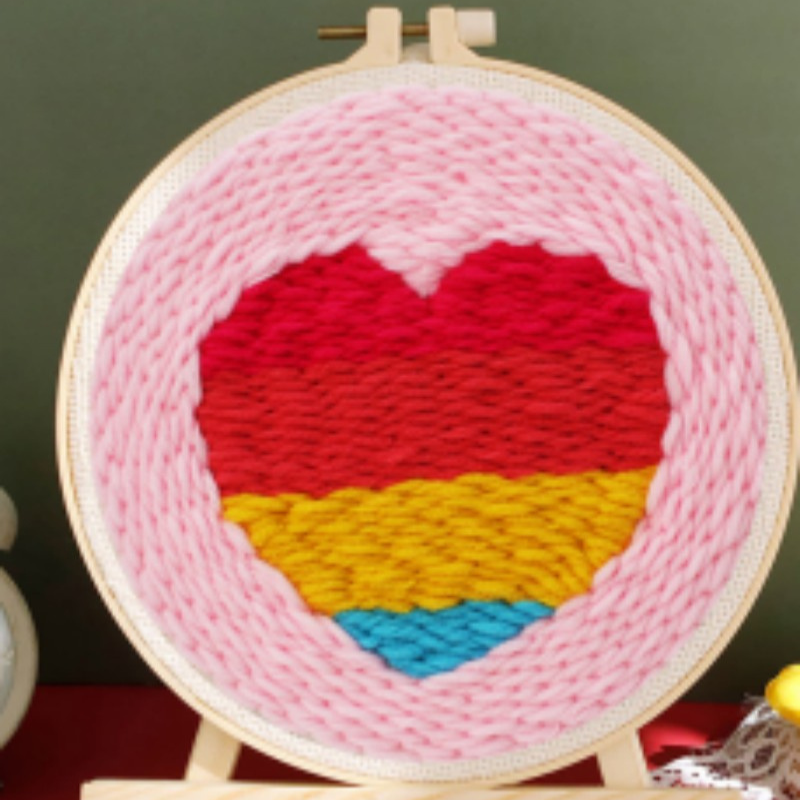 Punch Needle - Coeur