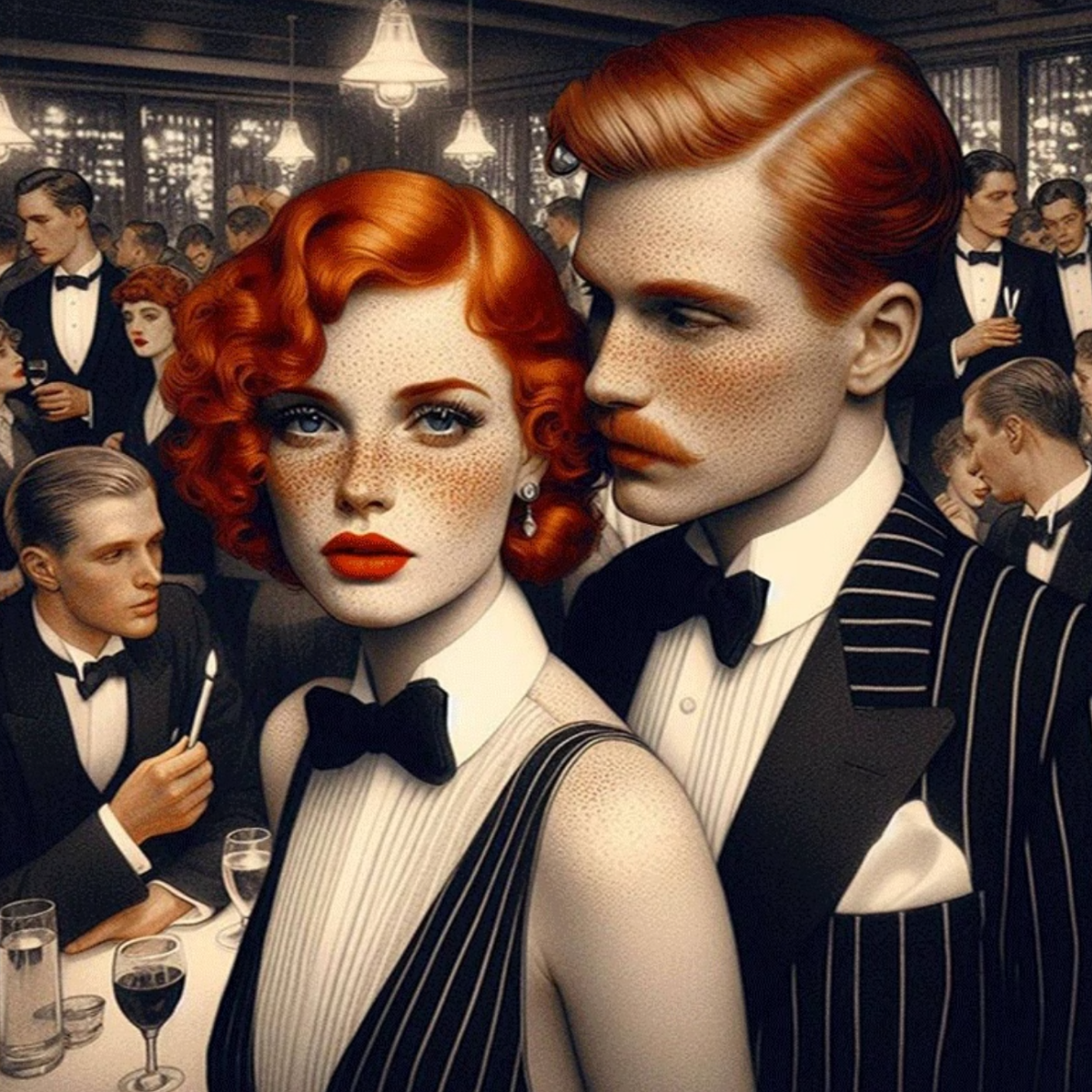 Kit Diamond Painting – Couple roux | LETERNEL