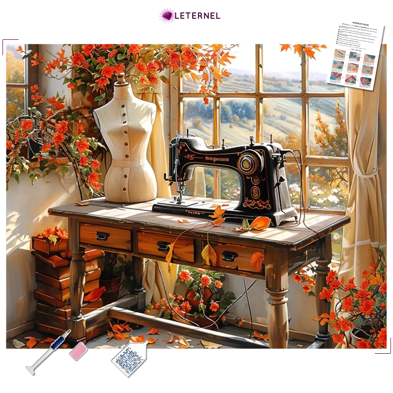 Broderie Diamant - Couture automne