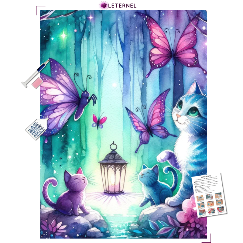 Broderie Diamant - Créatures magiques