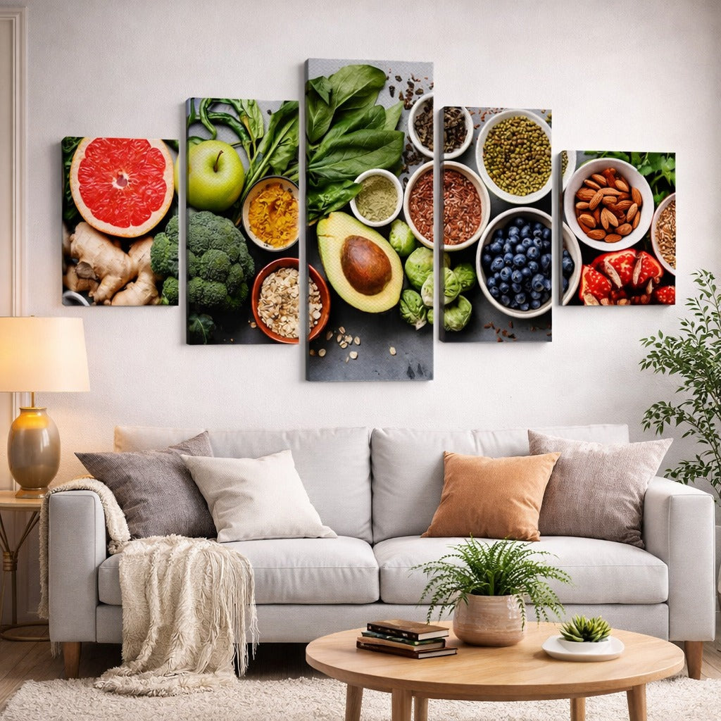 Broderie Diamant - Multi panel - Cuisine