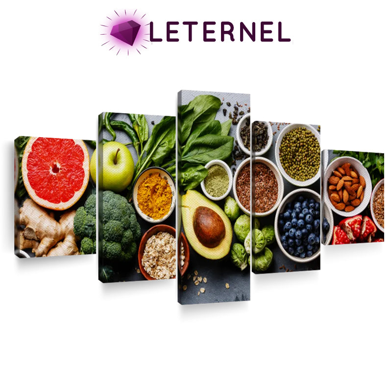 Broderie Diamant - Multi panel - Cuisine