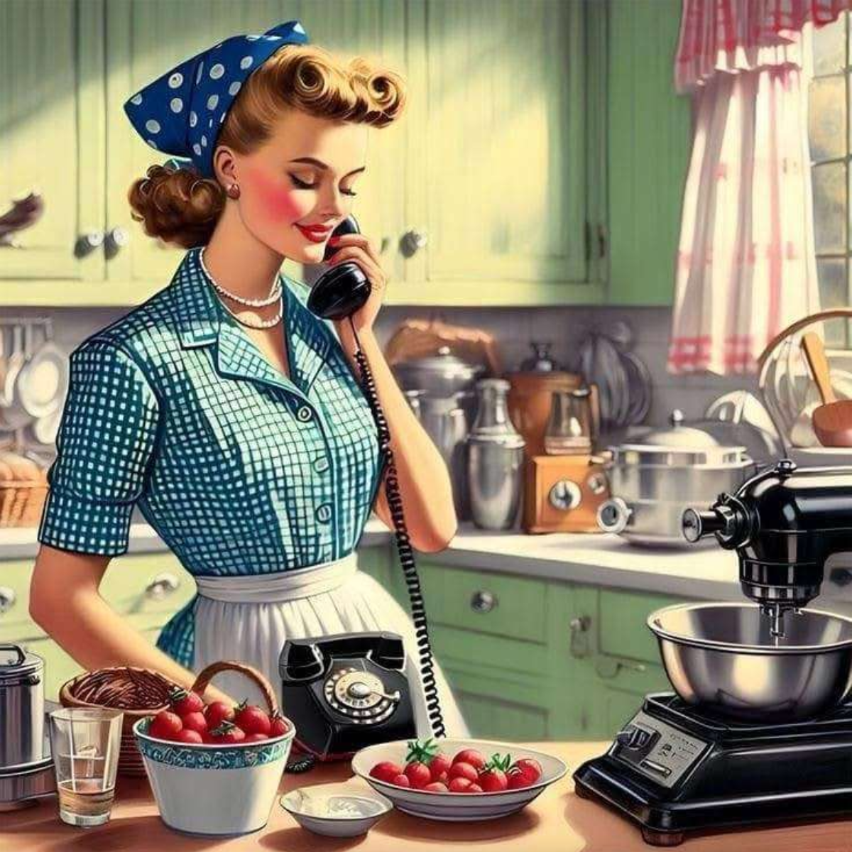 Kit Diamond Painting – Cuisine vintage | LETERNEL