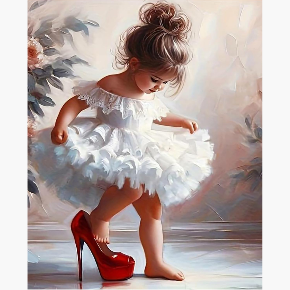 Broderie Diamant - Petite femme