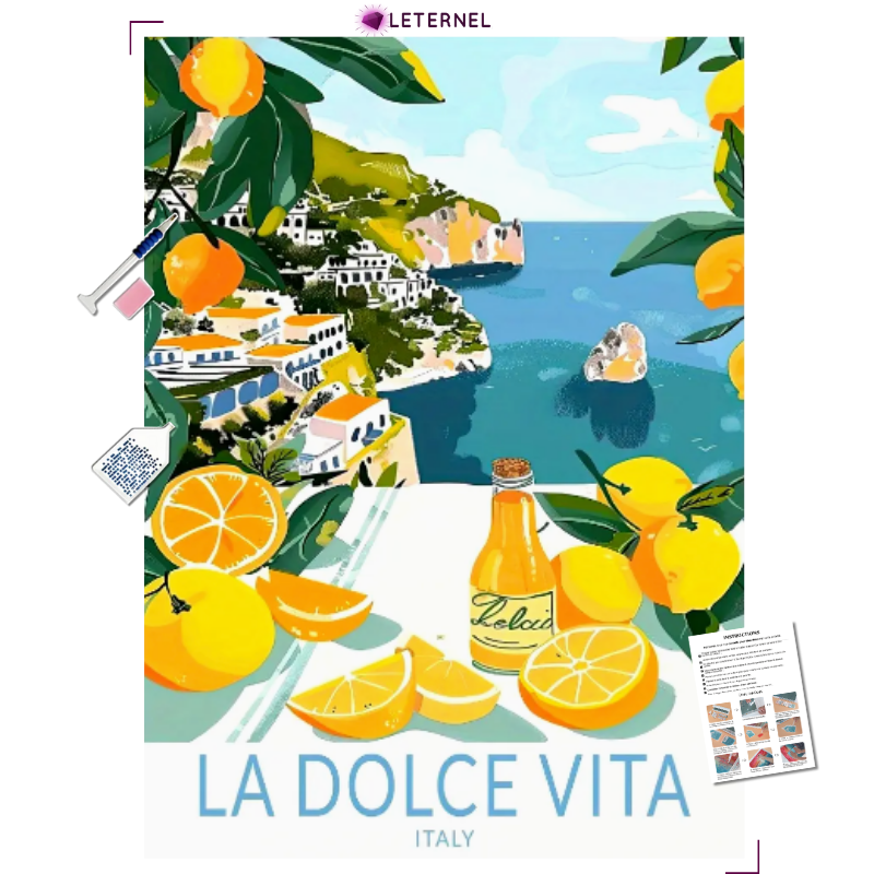 Broderie Diamant - Dolce Vita