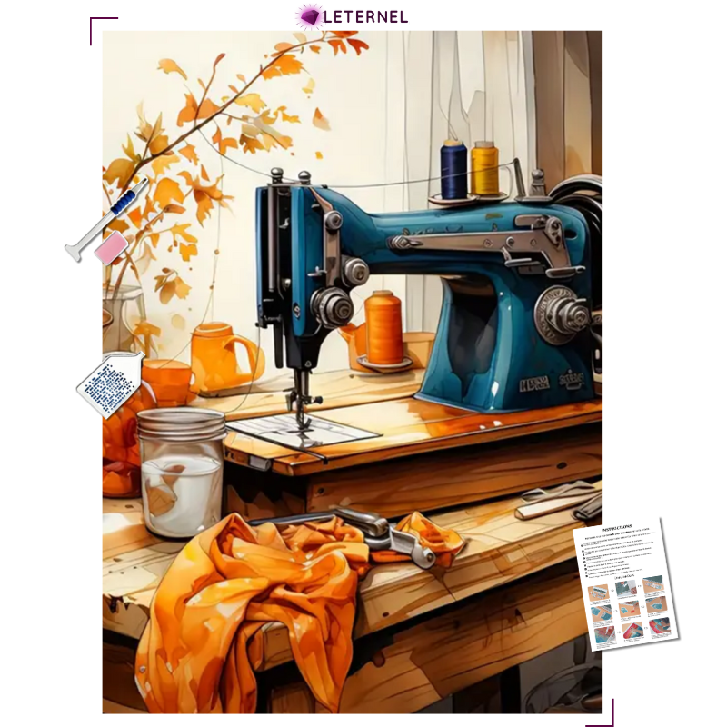 Broderie Diamant - Atelier travaux