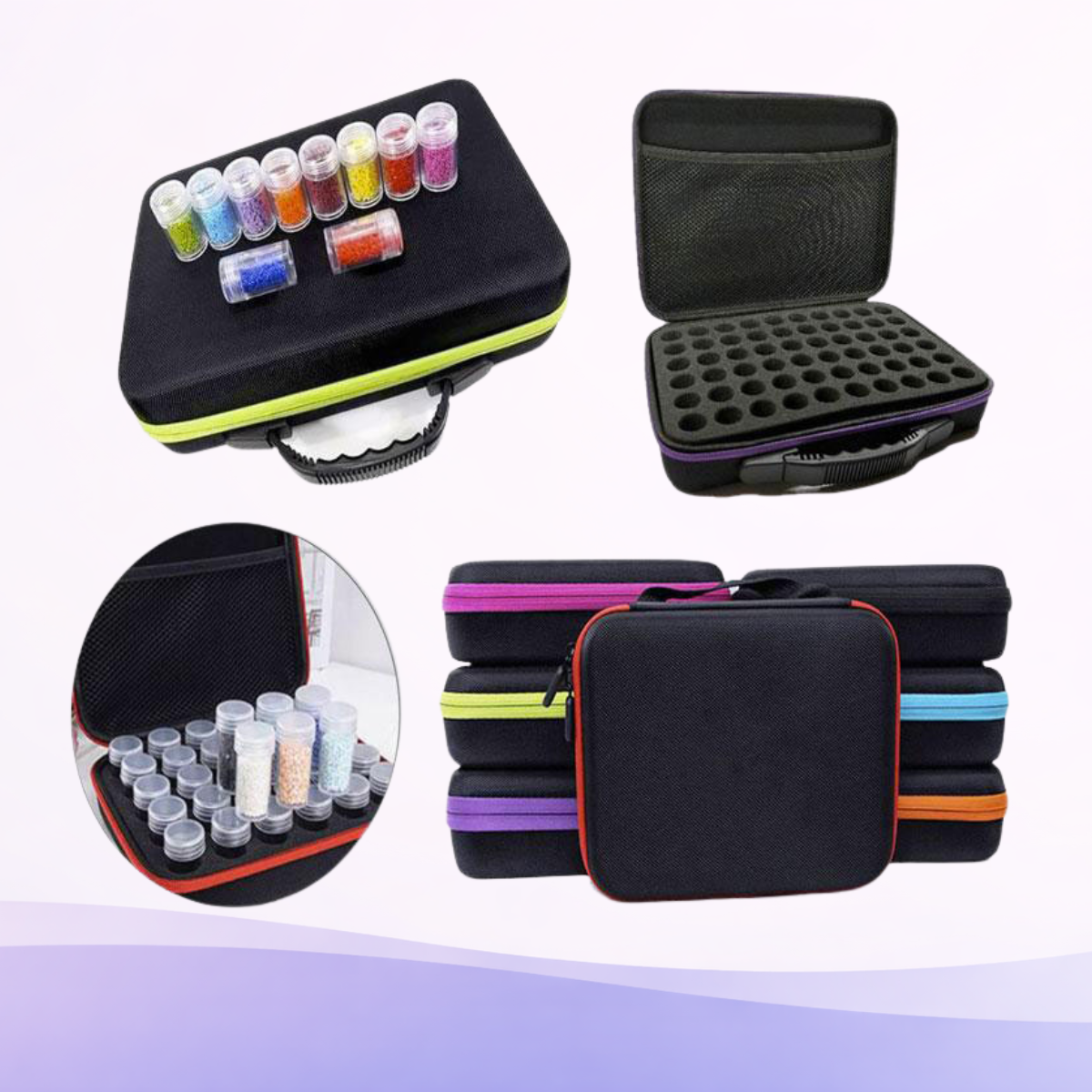 Étui de rangement diamants