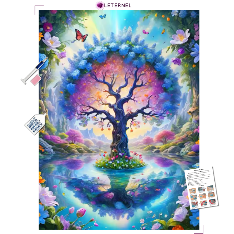 Broderie Diamant - Forêt magique