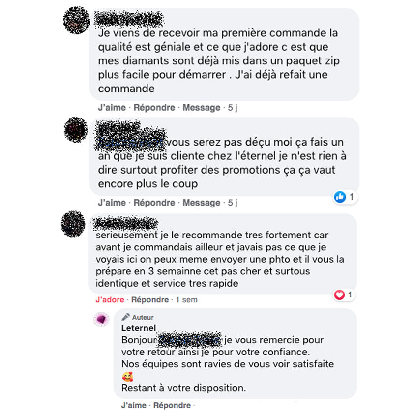 avis clients