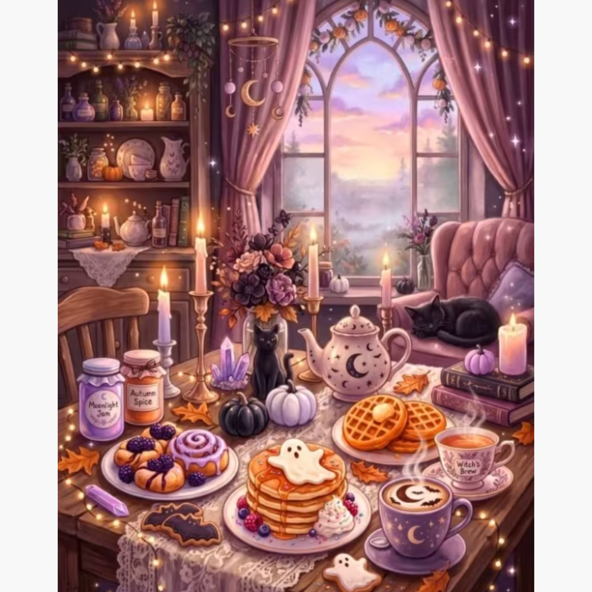 Broderie Diamant - Goûter Halloween