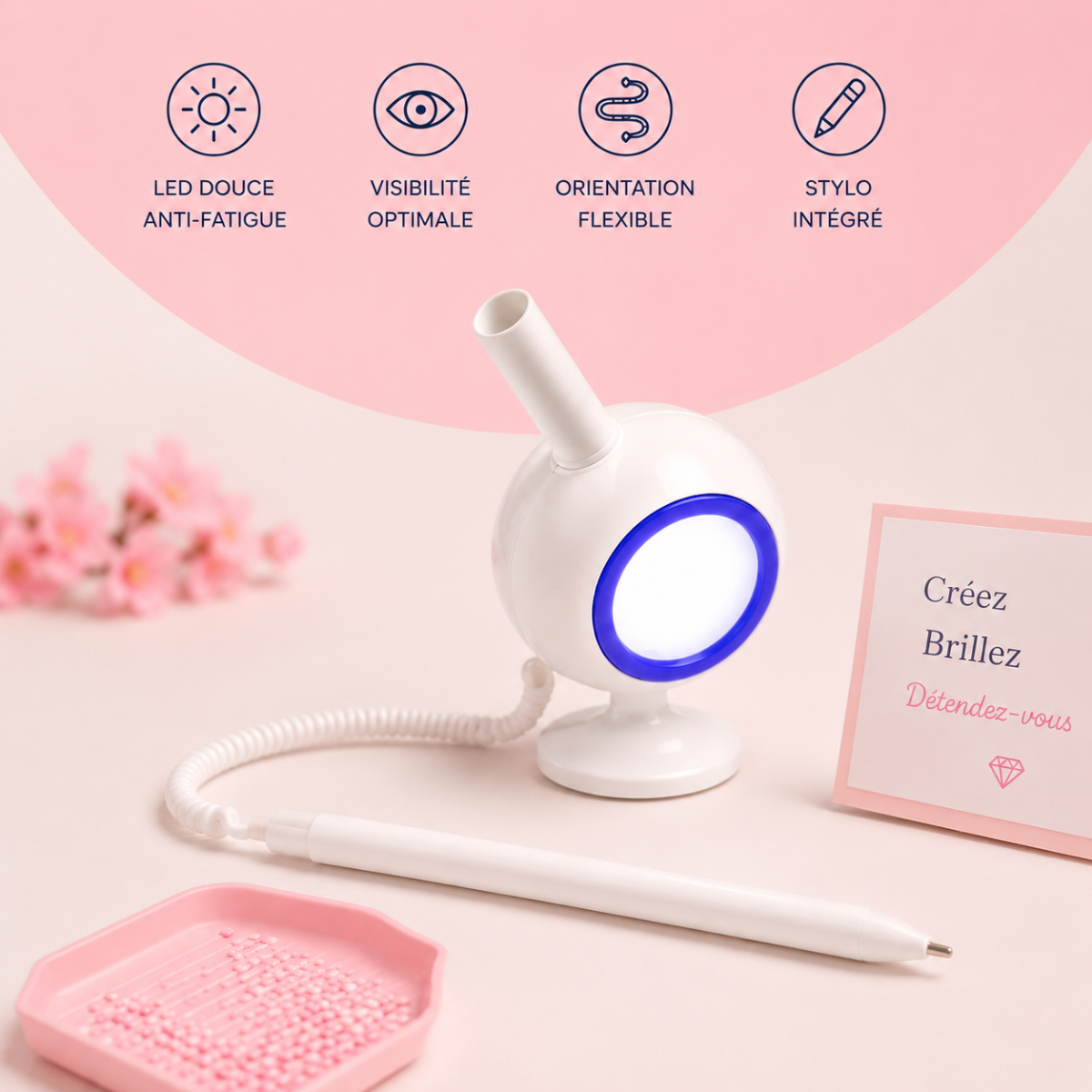 Lampe LED avec Stylet Intégré