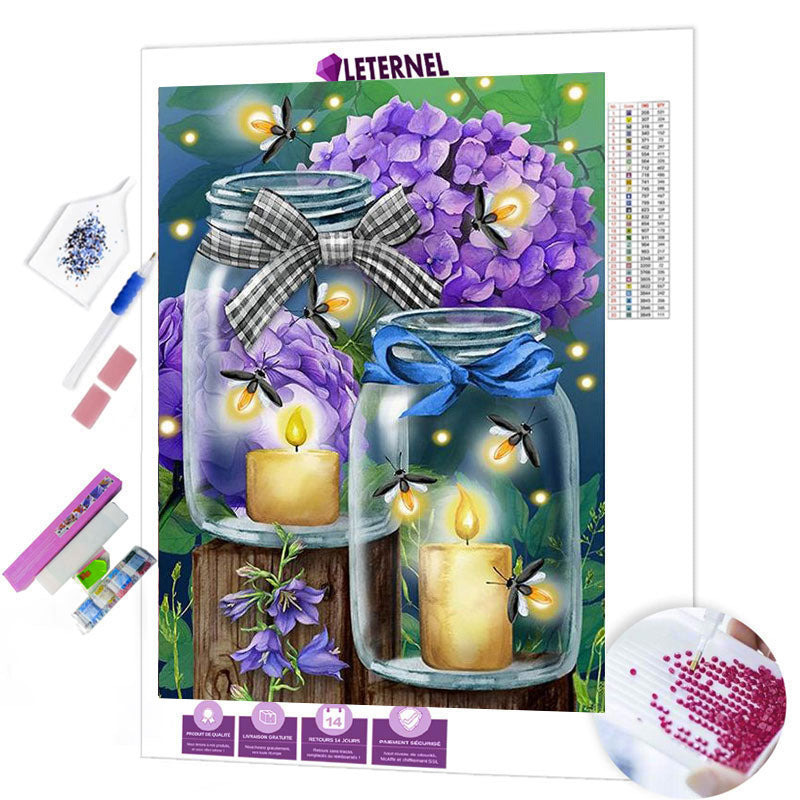 Broderie Diamant - Lucioles