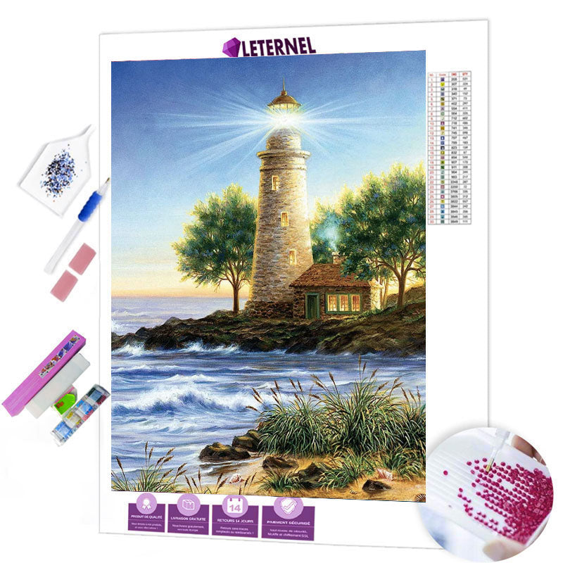 Broderie Diamant - Lumière phare